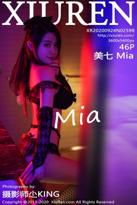 [XiuRen秀人网] 2020.09.24 No.2598 美七Mia 性感写真 [46+1V]